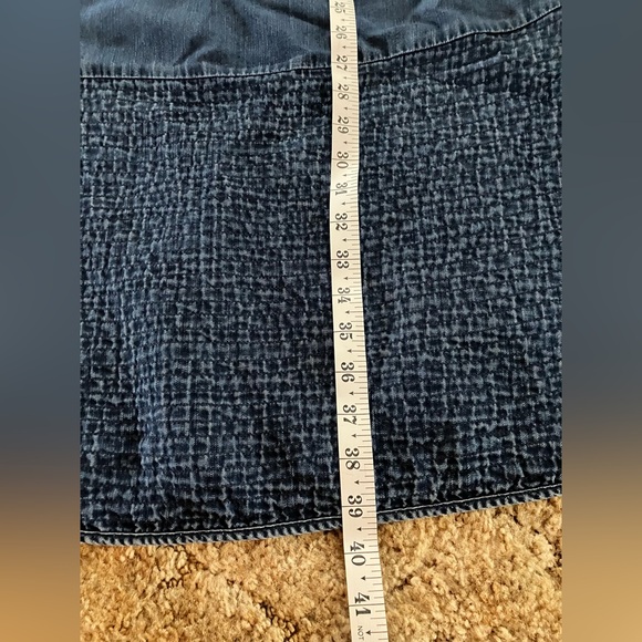 Soft Surroundings Midi Dress, Sz. M, Denim Blue, 100% Tencel/Lyocel - Picture 12 of 12